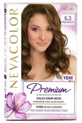 Nevacolor PRЕMIUM стойкая крем краска для волос 6.1 DARK ASH BLONDE  темно пепельно каштановый 