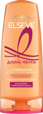 Elseve супербальзам легкое расчесывание длина мечты для длинных поврежденных волос 200 мл 