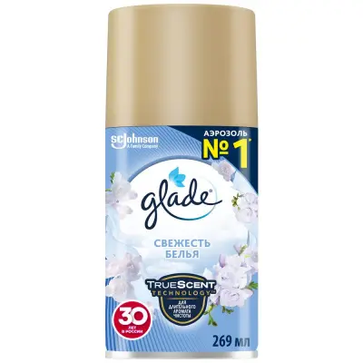 Glade automatic запасной баллон свежесть белья 269 мл 