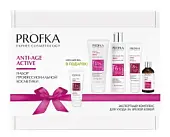 PROFKA экспертный комплекс для ухода за зрелой кожей anti age active набор 1 шт/4