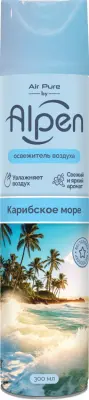 Alpen освежитель воздуха карибское море 300 мл 