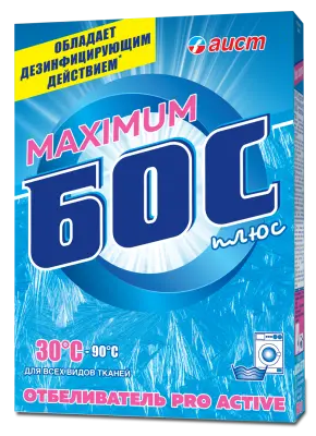 Бос плюс мах отбеливатель порошок 600 г 