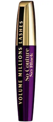 Тушь LOREAL ОБЪЁМ Миллиона ресниц КУТЮР экстрачёрная 