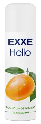 Exxe hello женский дезодорант роскошное манго 150 мл спрей 