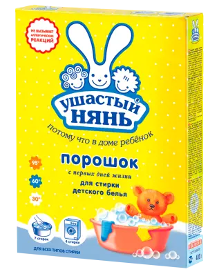 Ушастый Нянь стиральный порошок детский 400 г 