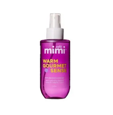 Cafe Mimi парфюмированный мист для тела и волос warm gourmet sense 190 мл 