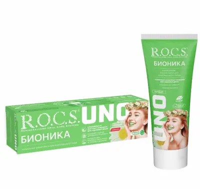 ROCS Зубная паста UNO Bionica (Бионика), 74 гр 
