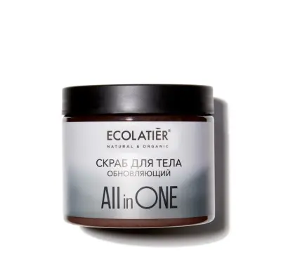 Ecolatier aio обновляющий скраб для всех типов кожи 420 г 