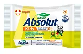 ABSOLUT KIDS Влажные салфетки гигиенические детские  череда 20шт