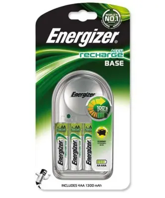 Зарядное устройство Energizer CHVC3 Base EU + 4 NH15/AA 1300mAh 