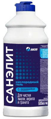 Санэлит чистящее средство гель для ванной 500мл 