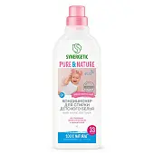 Synergetic кондиционер ополаскиватель для детского белья нежное прикосновение 1 л 33 стирки