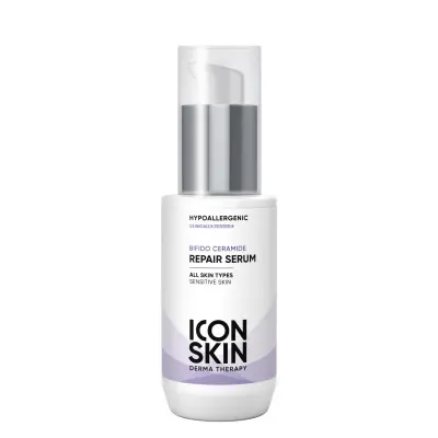 Icon Skin восстанавливающая сыворотка для лица bifido ceramide с комплексом церамидов и пребиотиков для всех типов кожи 30 мл 