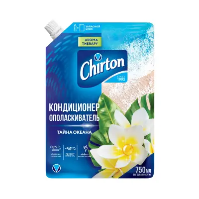 Chirton кондиционер для белья тайна океана 750 мл дой пак 