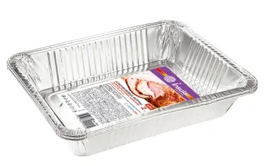 INSULA алюминиевые формы прямоугольные средние 685 мл 2 штуки 