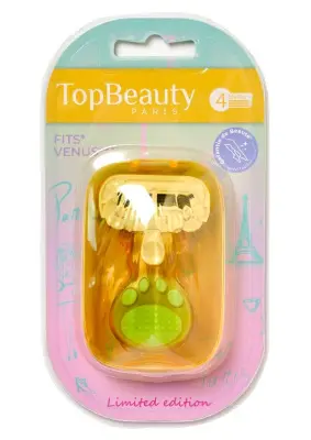 TopBeauty Paris Mini женская бритва 1 бритва + 1 сменная кассета совместима с venus 