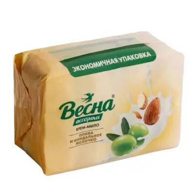 ВЕСНА ассорти  олива и миндальное молочко 300 г 