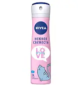 Nivea део спрей женский нежная свежесть love be trendy 150 мл
