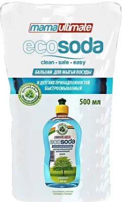 Япония мама ultimate бальзам для мытья посуды ecosoda 500 мл м уп россия 
