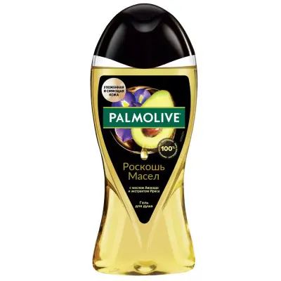 Palmolive роскошь масел гель для душа с маслом авокадо и экстрактом ириса 250 мл 