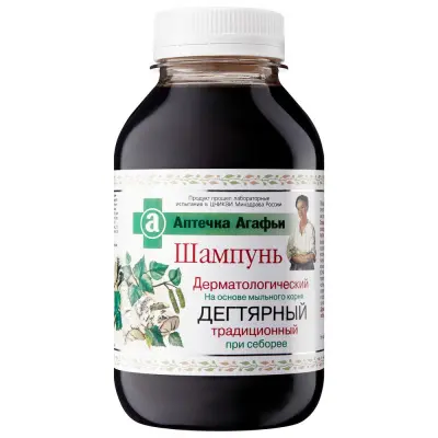 Аптечка Агафьи шампунь дегтярный традиционный 300 мл 