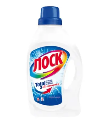 Лоск гель для стирки горное озеро 1,3 л 