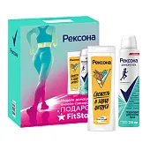 ПН Рексона спорт fitstars очищающий парфюмированный для тела от пота и запаха 450 мл