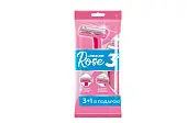 Dockland одноразовая бритва rose 3 4 шт