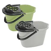 York ведро с отжимом прямоугольное 10 л