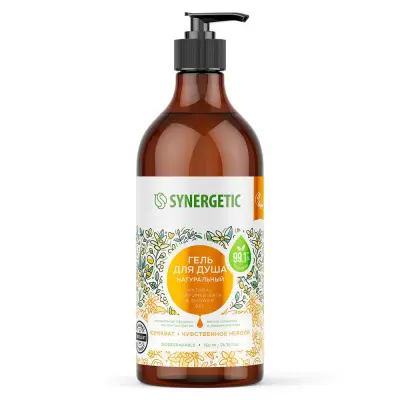 Synergetic гель для душа кумкват и чувственное нероли 750 мл 