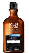 Men Code крем гель для душа deep cleaning с экстрактами угля и минералов флакон флиптоп 300 мл