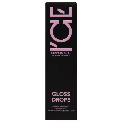ICE Professional home gloss drops масло блеск для волос 50 мл 