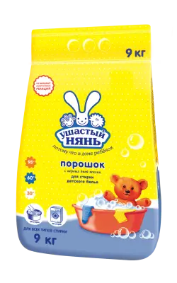 Ушастый Нянь стиральный порошок детский 9 кг 