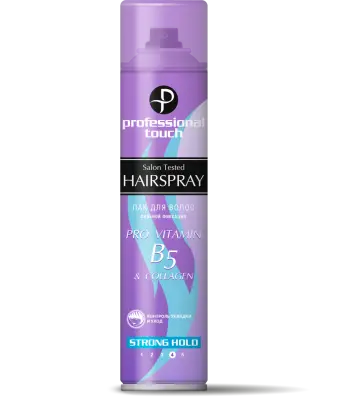 Professional Touch лак для волос pro vitamin b5 & collagen сильная фиксация 265 мл 