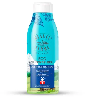 Beauty Ferma увлажняющий гель для душа ледниковая вода и мята 250 мл 
