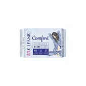 Cleanic Comfort Прокладки гигиенические (ночь 4*) 8 шт